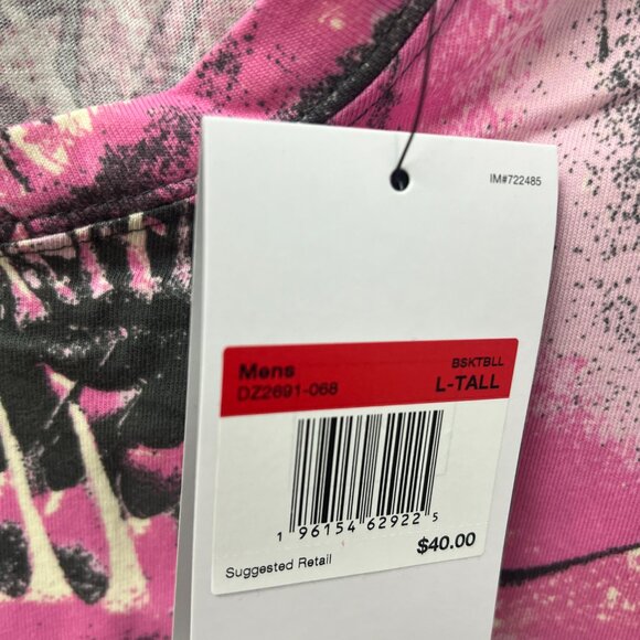 Nike Kyrie Pink & Black Flytrap Print T-Shirt DZ2691-068 Men’s Small or LT - Picture 5 of 6